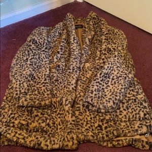 teddy cheetah jacket